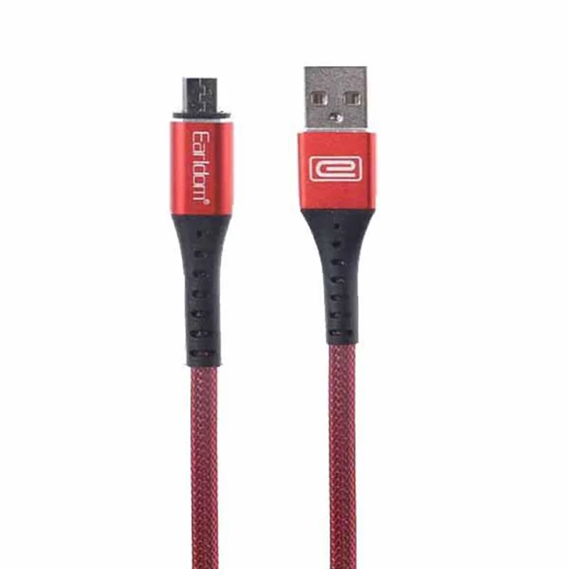 کابل تبدیل USB به microUSB ارلدام مدل EC-058M طول 1 متر