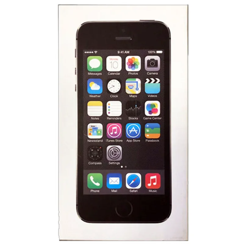 کارتن گوشی موبایل اپل مدل iPhone 5s (اورجينال/روکاري)